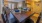 a dining room with a large table